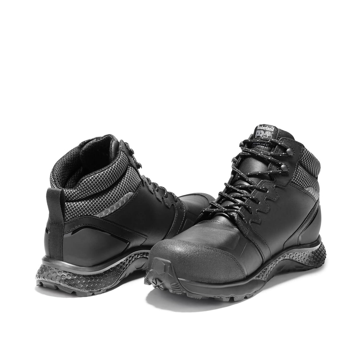 Timberland PRO-Reaxion Men's Composite-Toe Boot WP Black-Steel Toes-5