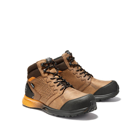 Timberland PRO-Reaxion Men's Composite-Toe Boot WP Orange-Steel Toes-2