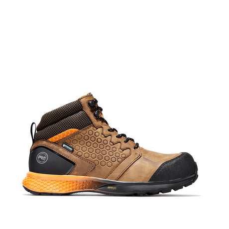 Timberland PRO-Reaxion Men's Composite-Toe Boot WP Orange-Steel Toes-5