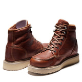 Timberland Pro-6 In Barstow Wedge Brown-Steel Toes-7