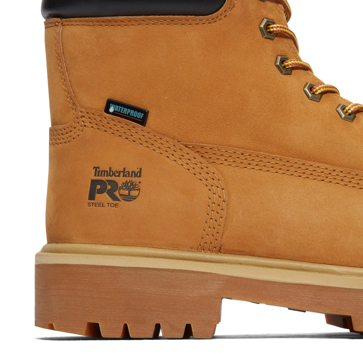Timberland Pro-6 In Direct Attach Steel-Toe Waterproof Ins 200G Wheat-Steel Toes-4