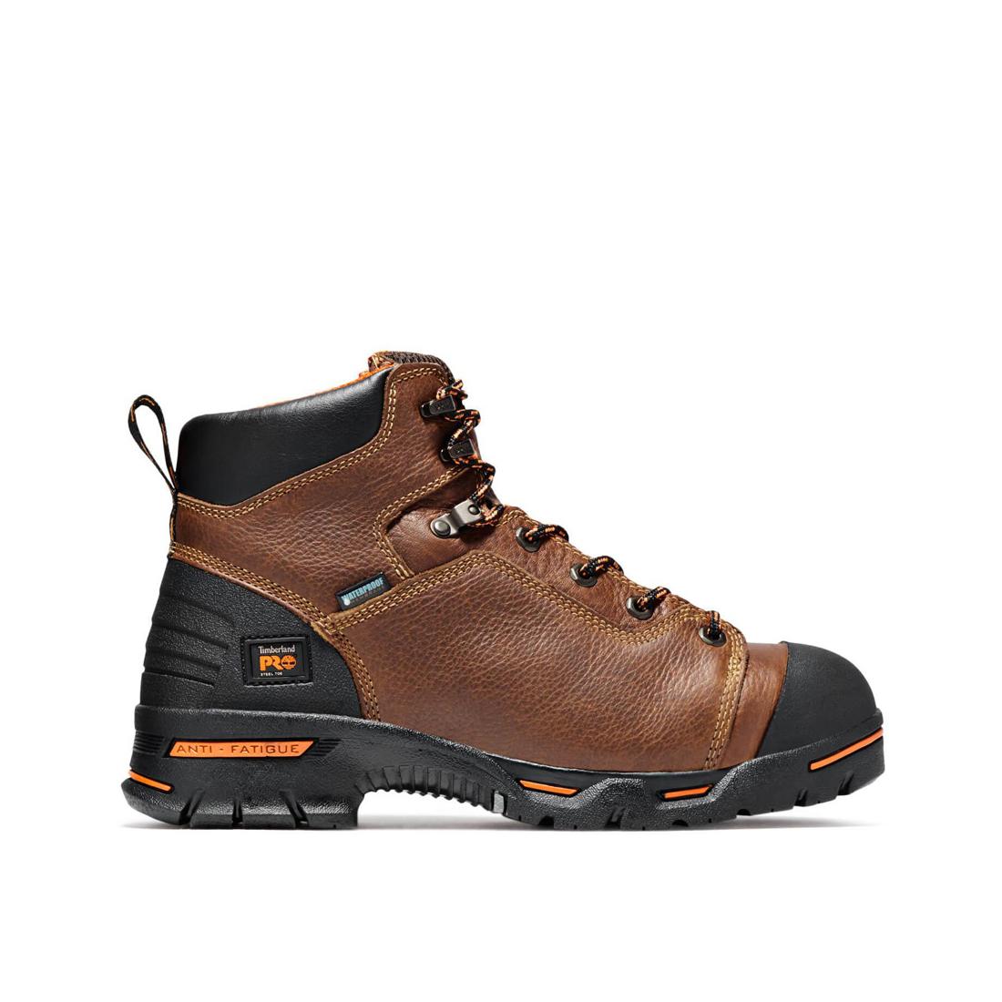 Timberland Pro-6 In Endurance Steel-Toe Waterproof Sp Csa Brown-Steel Toes-1