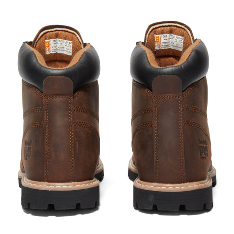 Timberland Pro-6 In Gritstone Brown-Steel Toes-2