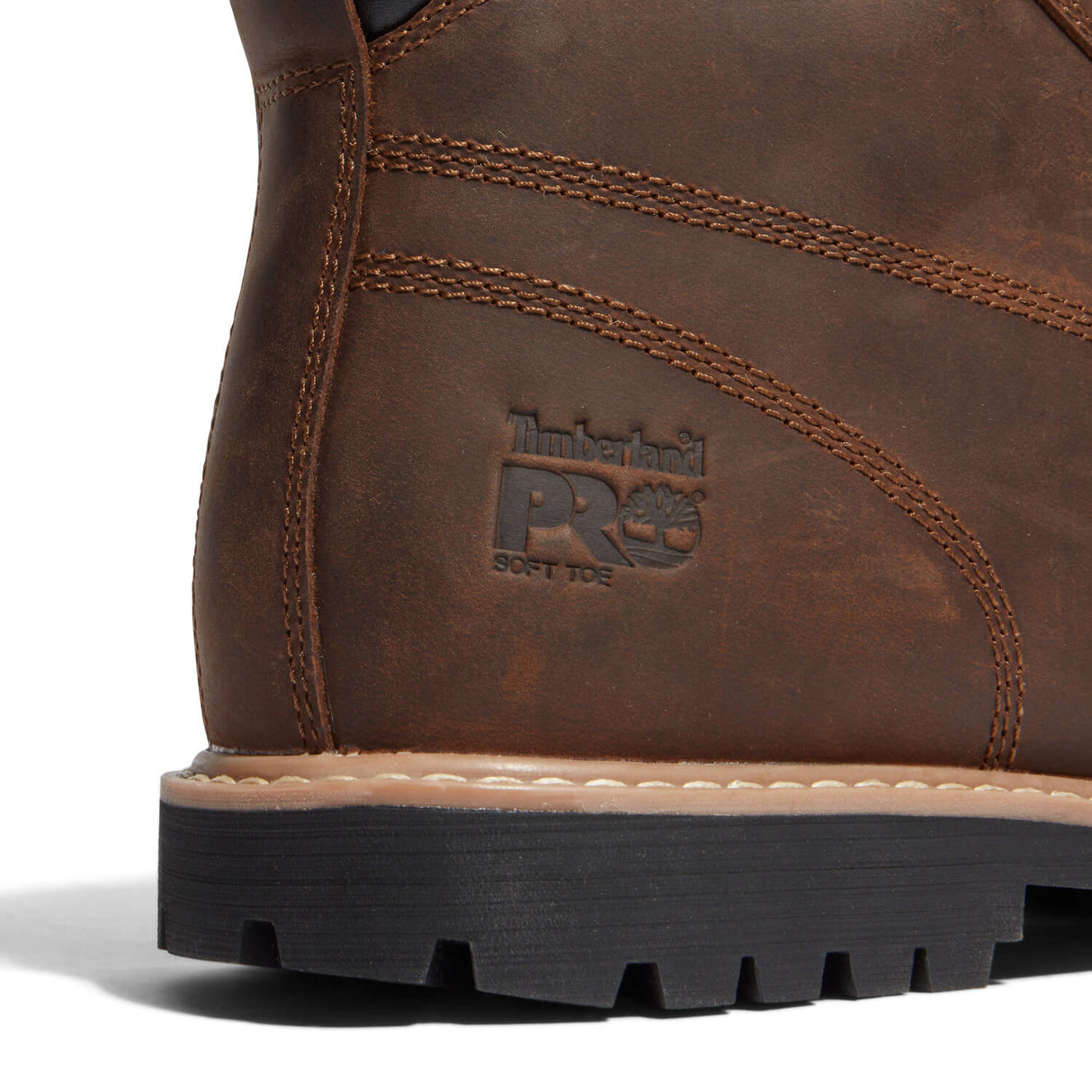 Timberland Pro-6 In Gritstone Brown-Steel Toes-4