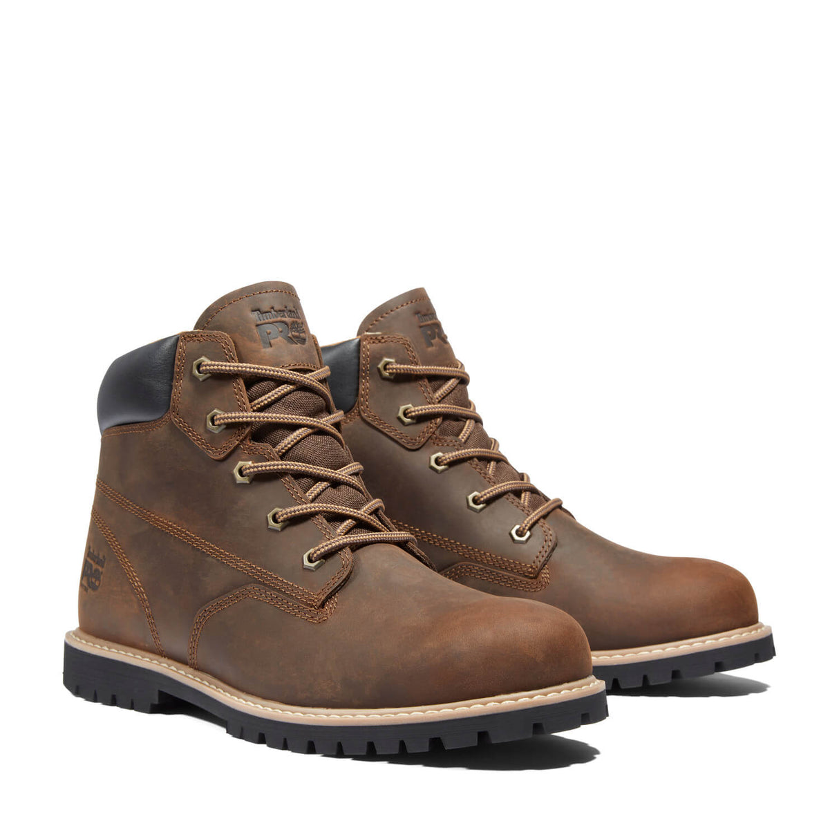 Timberland Pro-6 In Gritstone Brown-Steel Toes-7