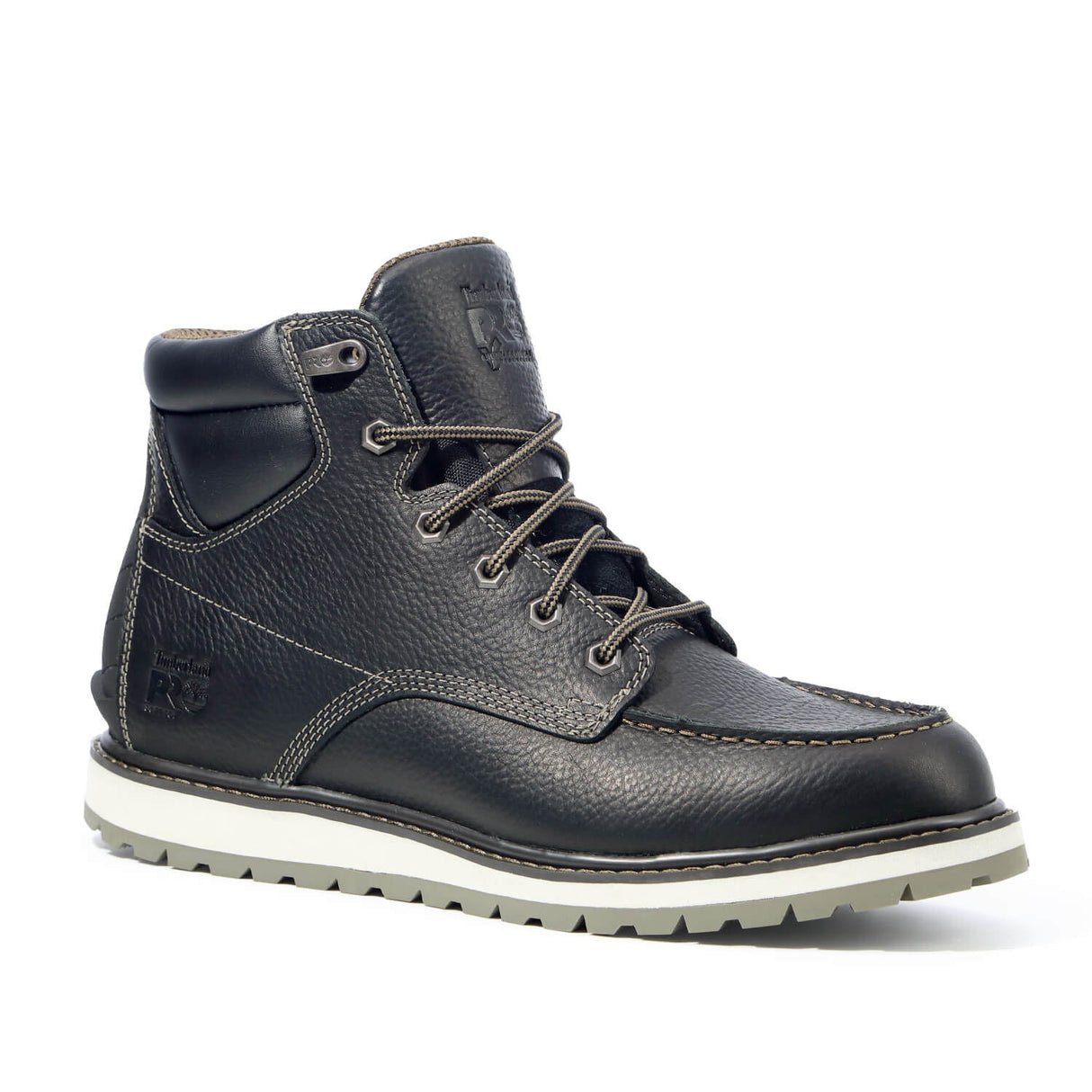 Timberland Pro-6 In Irvine Black-Steel Toes-5