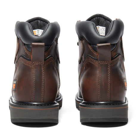Timberland Pro-6 In Pit Boss Brown-Steel Toes-2