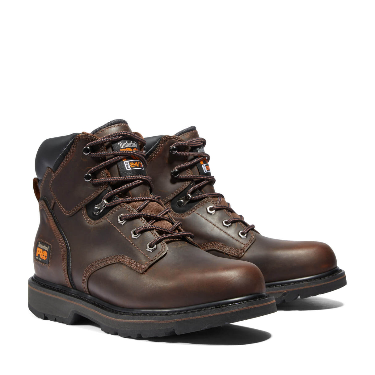 Timberland Pro-6 In Pit Boss Brown-Steel Toes-8