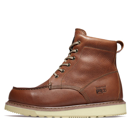 Timberland Pro-6 In Wedge Brown-Steel Toes-2