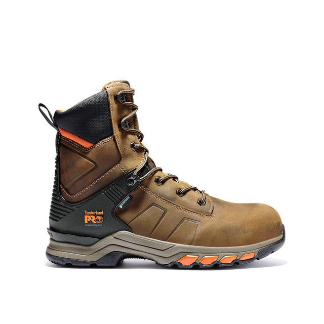 Timberland Pro-8 In Hypercharge Nt Waterproof Brown-Steel Toes-1