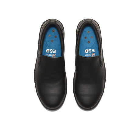 Timberland Pro Berkley Slipon Composite-Toe Work Shoe Sd10 Black Front-upper View