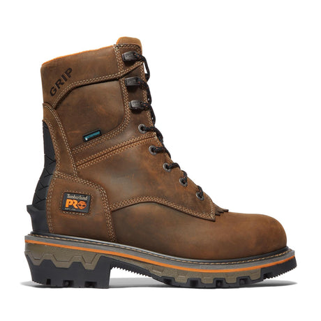 Timberland Pro-Boondock Hd Logger Brown-Steel Toes-1