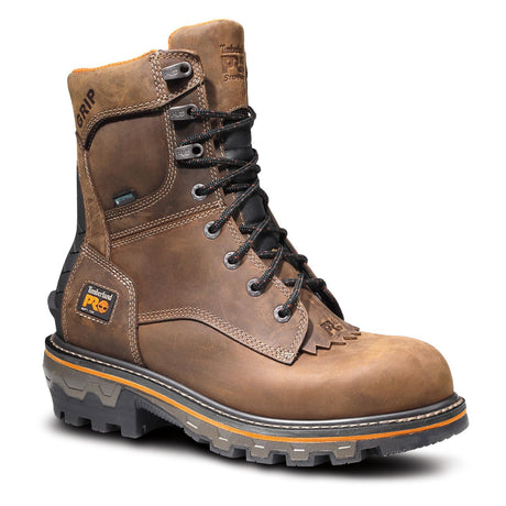 Timberland Pro-Boondock Hd Logger Brown-Steel Toes-2
