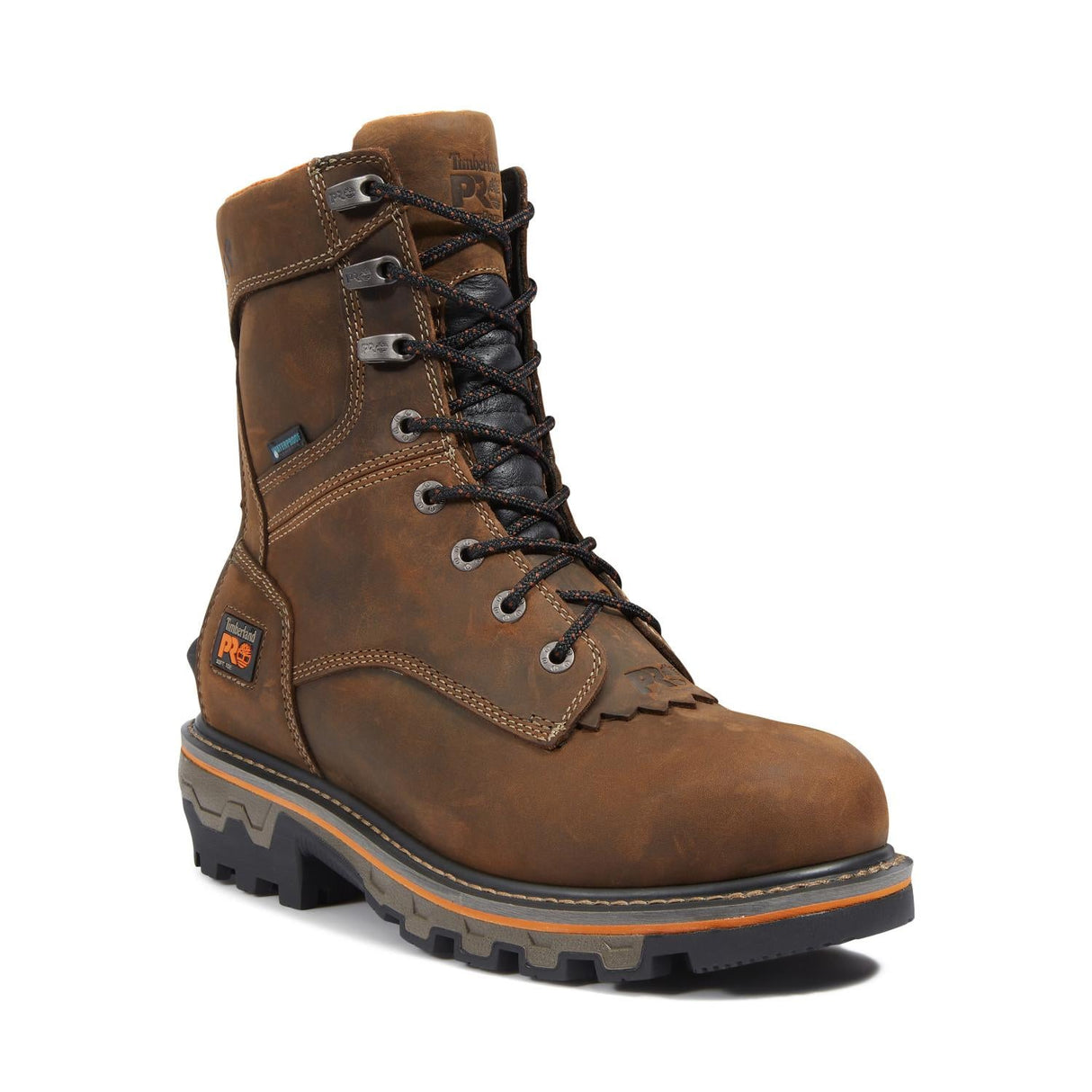 Timberland Pro-Boondock Hd Logger Brown-Steel Toes-4