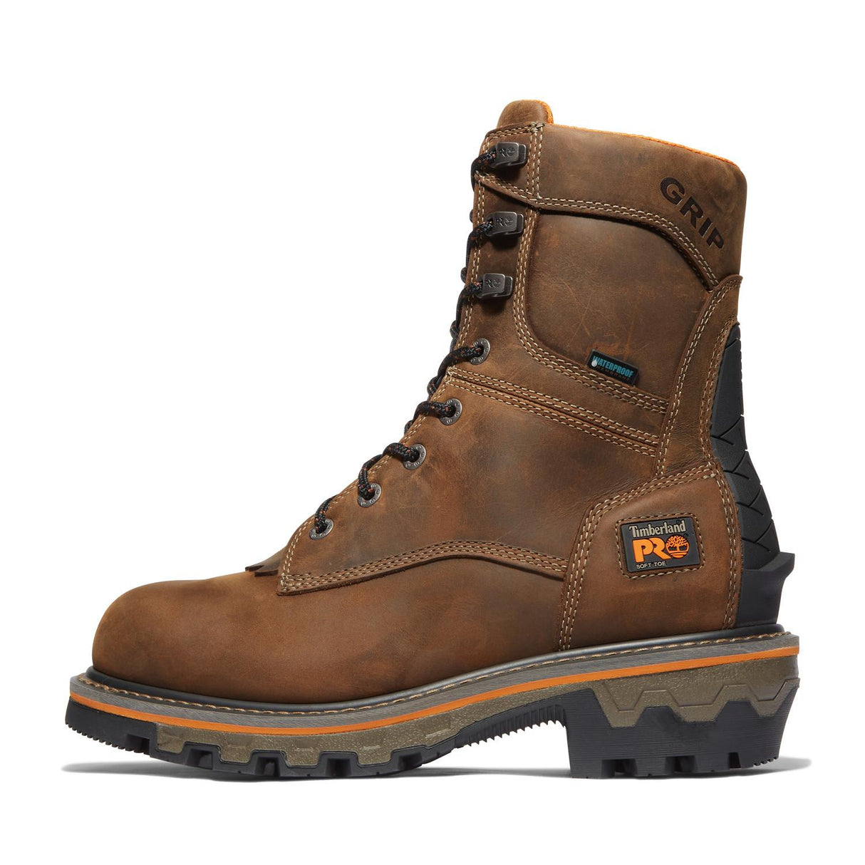 Timberland Pro-Boondock Hd Logger Brown-Steel Toes-5