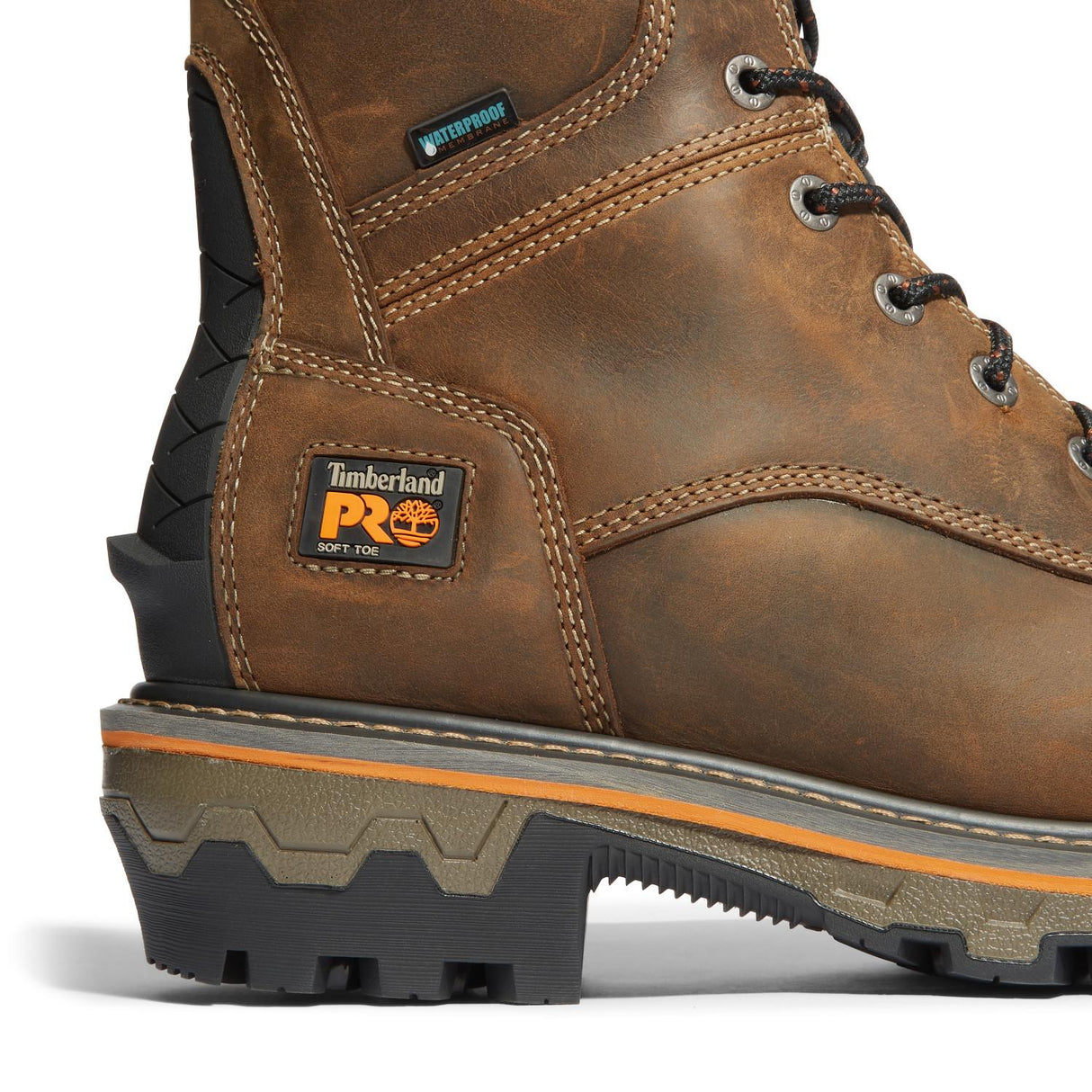 Timberland Pro-Boondock Hd Logger Brown-Steel Toes-6