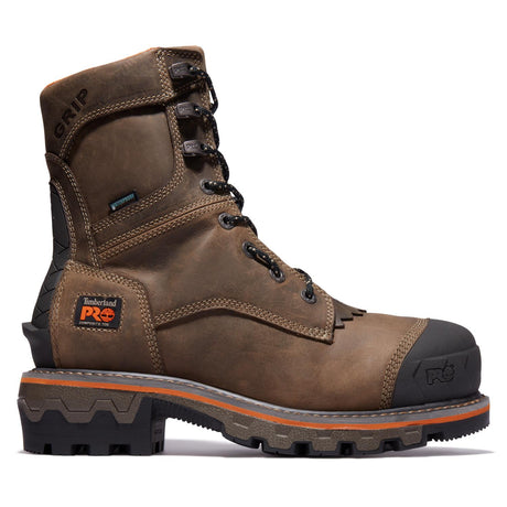 Timberland Pro-Boondock Hd Nt Waterproof Brown-Steel Toes-1