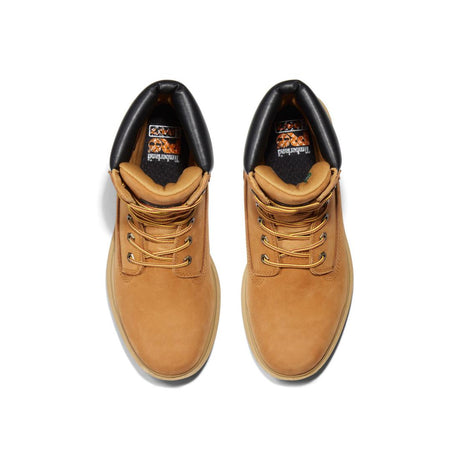 Timberland Pro Direct Attach 8 Inch Soft-Toe Boot Waterproof Boot Wheat Front-upper View