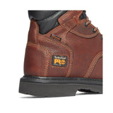 Timberland Pro Flexshield Img 6-Inch Steel-Toe Work Boot Brown 50504 Heel View