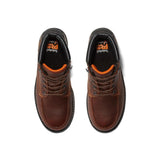Timberland Pro Gridworks 6 Inch Alloy-Toe Waterproof Work Boot Brown Front-upper View