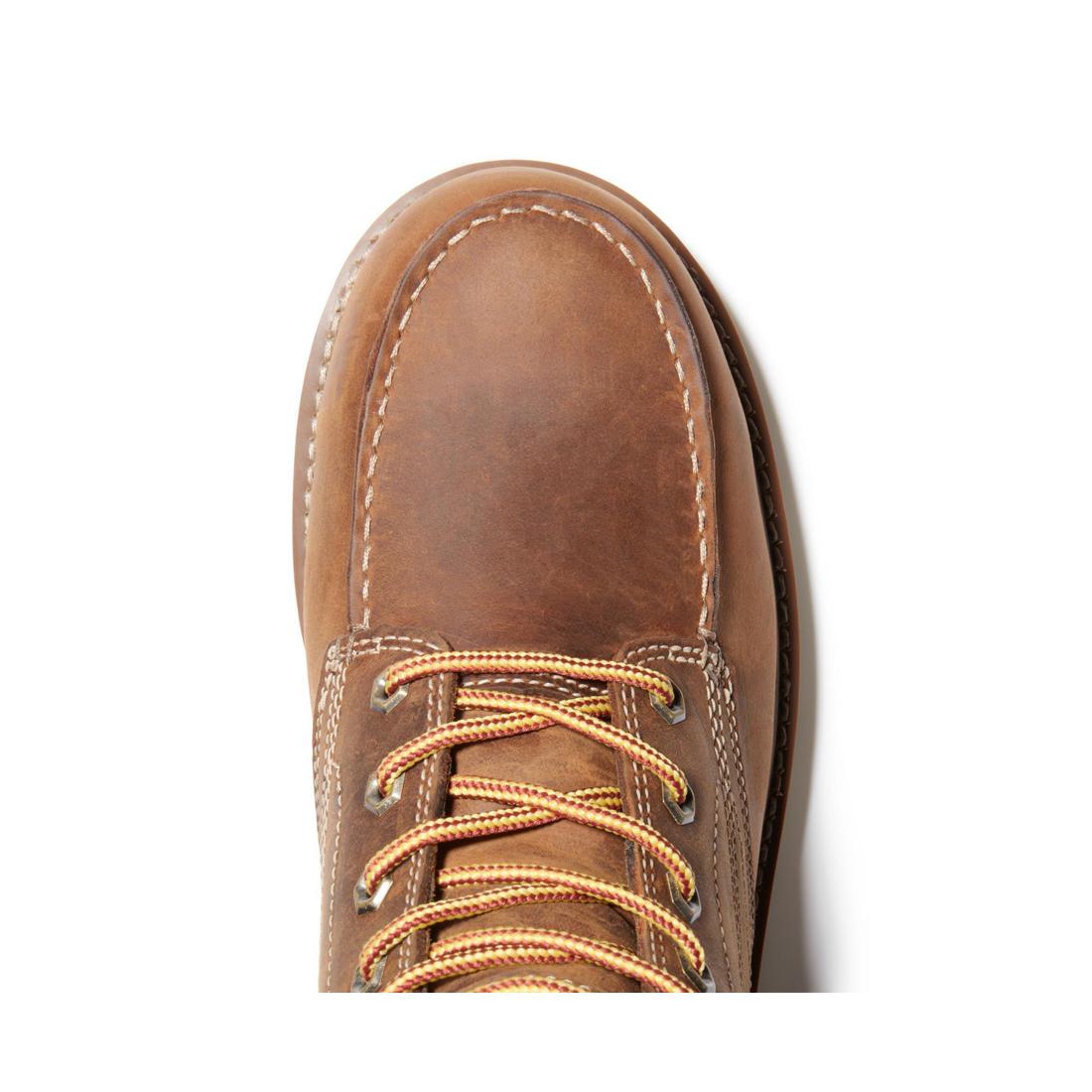 Timberland Pro Gridworks Unisex 6 Inch Soft-Toe Waterproof Boot Front-upper View