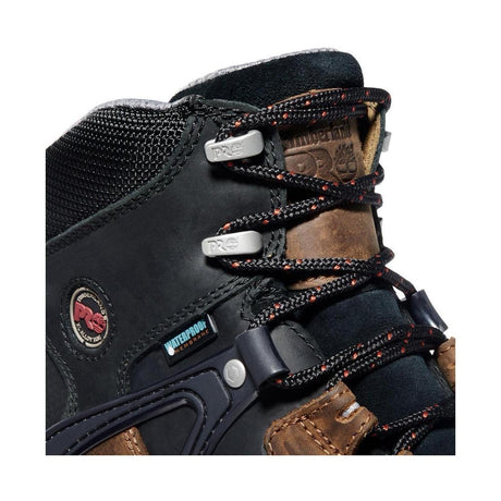 Timberland Pro Hyperion 6 Inch Alloy-Toe Waterproof Work Boot Brown 90646 Detail View