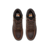 Timberland Pro Irvine 6 Inch Alloy-Toe Work Boot Brown Front-upper View