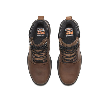 Timberland Pro Montauk 6-Inch Steel-Toe Work Boot Front-upper View