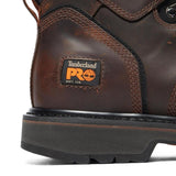 Timberland Pro Pit Boss 6 Inch Soft-Toe Boot Brown Detail View