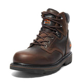 Timberland Pro Pit Boss 6 Inch Soft-Toe Boot Brown 33046 Front View