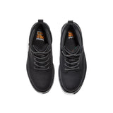 Timberland Pro Pit Boss 6 Inch Steel-Toe Work Boot Black Front-upper View