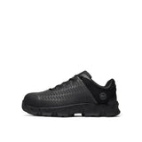 Timberland Pro Powertrain Sport Alloy-Toe Work Shoe Black A1Q3F Lateral View