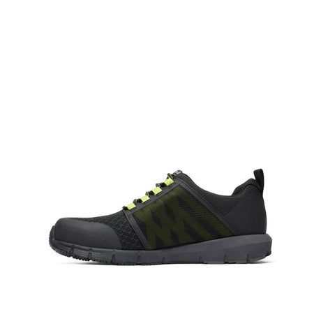 Timberland Pro Radius Composite-Toe Work Shoe Black/Yellow A27X5 Lateral View