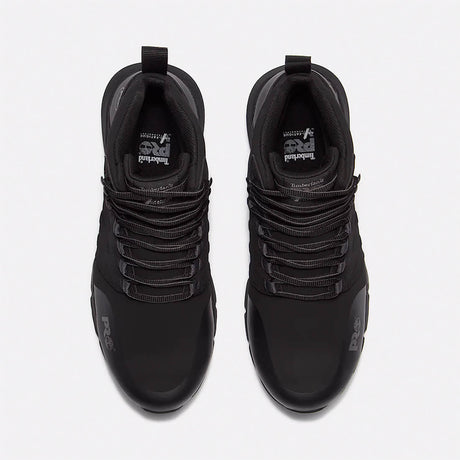 Timberland Pro Radius Mid Img Composite-Toe Work Boot Mid Black Front-upper View