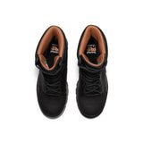 Timberland Pro Rigmaster 8 Inch Steel-Toe Waterproof Work Boot Brown Front-upper View