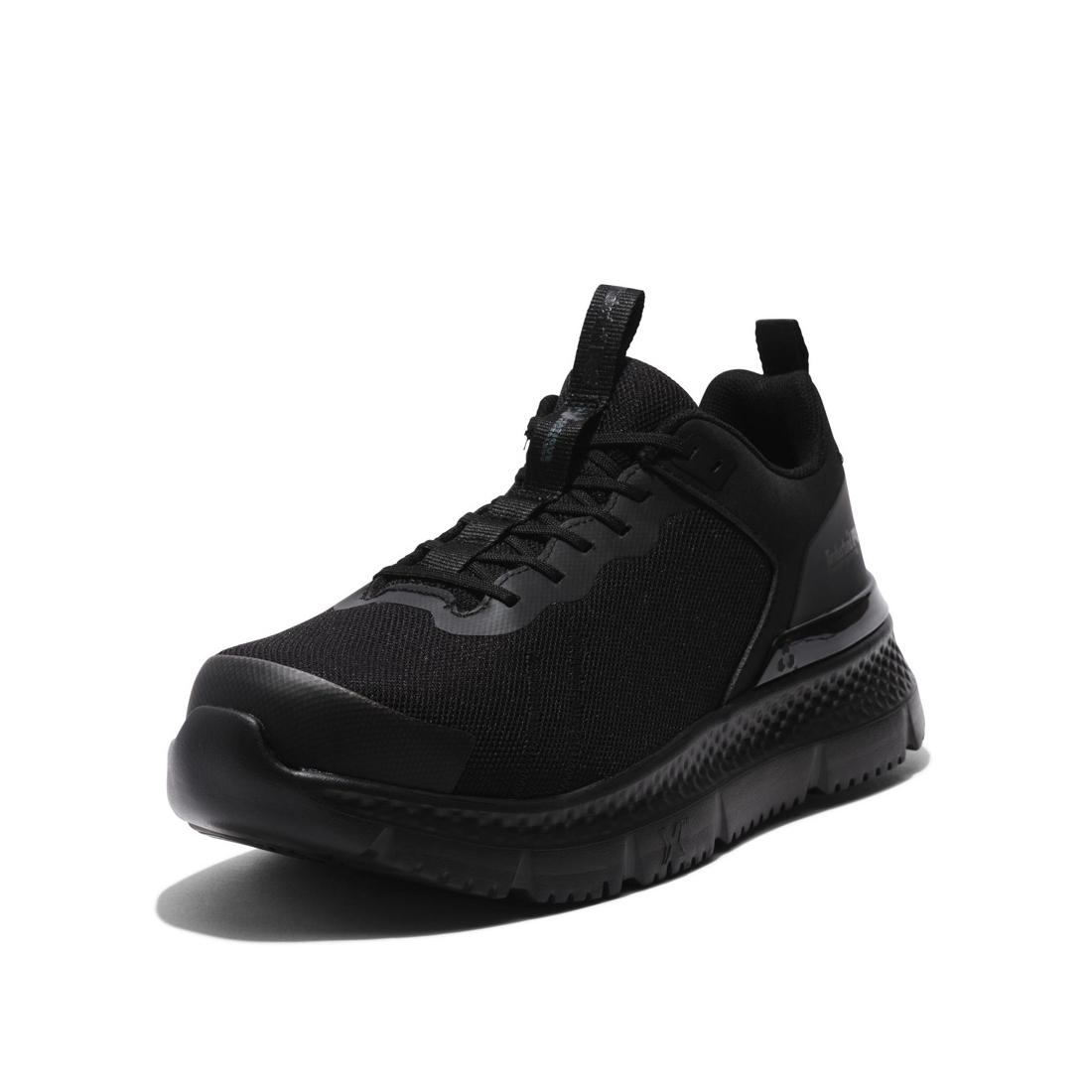 Timberland Pro Setra Composite-Toe Work Shoe Black A5NZP,DISCONTINUED,LOLA
