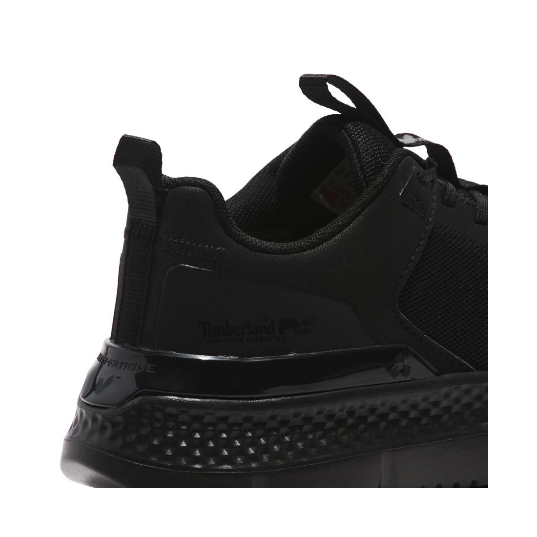 Timberland Pro Setra Composite-Toe Work Shoe Black A5NZP,DISCONTINUED,LOLA