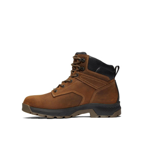 Timberland Pro Titan EV 6 Inch Soft-Toe Waterproof Work Boot Brown A5M2T Lateral View