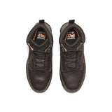Timberland Pro Titan Ev 6 Inch Composite-Toe Work Boot Dark Brown Front-upper View
