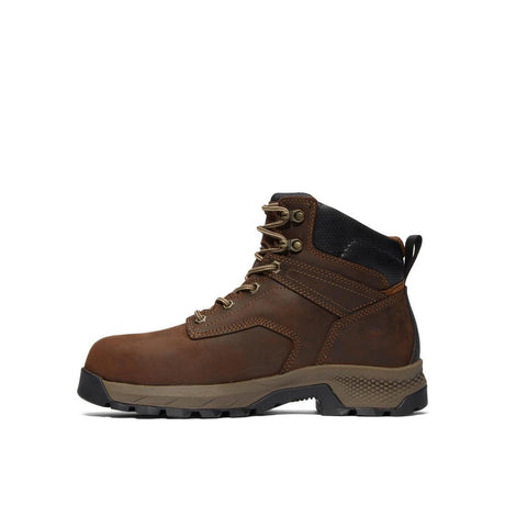 Timberland Pro Titan Ev 6 Inch Composite-Toe Work Boot Brown A5NF6 Lateral View