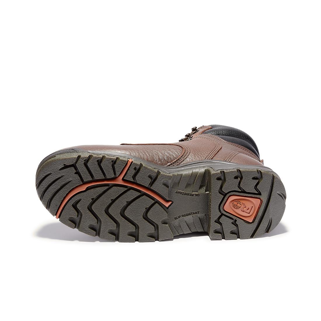 Timberland Pro Titan® 6-Inch Waterproof Alloy-Toe Work Boot Brown korn, TB126078 Sole Image