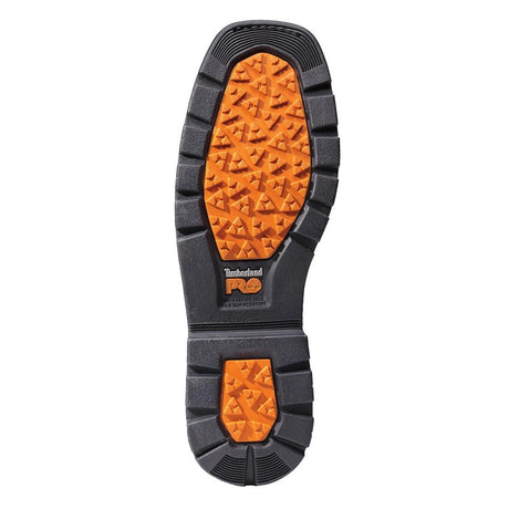 Timberland Pro True Grit Composite- Toe Waterproof Pull-On Work Boot Brown A437Y Sole View