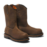 Timberland Pro-True Grit Pullon Nt Waterproof Brown: Brown Bandit-Steel Toes-5