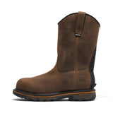 Timberland Pro-True Grit Pullon Nt Waterproof Brown: Brown Bandit-Steel Toes-9