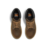 Timberland Pro Women's Direct Attach 6 Inch Steel-Toe Waterproof Work Boot Brown Front-upper View