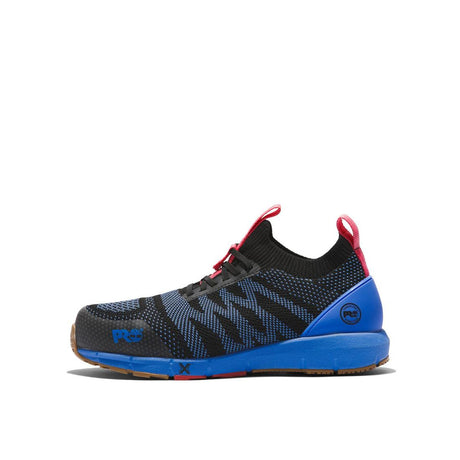 Timberland Pro Women's Radius Knit Composite-Toe Work Shoe Black/Blue A5SY8,DISCONTINUED,LOLA