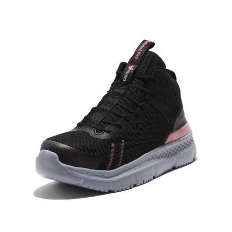 Timberland Pro Women's Setra Composite-Toe Work Shoe Black/Grey A5UVU,DISCONTINUED,LOLA