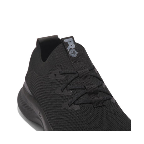Timberland Pro Women's Solace Soft-Toe Slip-On Shoe Black A5WGQ,DISCONTINUED,LOLA
