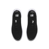 Timberland Pro Women's Solace Soft-Toe Slip-On Shoe Black/White Front-upper View