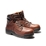 Timberland Pro Women's Titan 6 Inch Alloy-Toe Work Boot Brown Coffee 26388,DISCONTINUED,LOLA